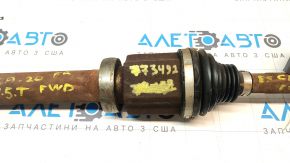 Drive half shaft front right Ford Escape MK4 20-24 1.5T FWD rusty, outer CV joint boot torn