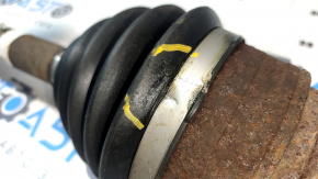 Drive half shaft front right Ford Escape MK4 20-24 1.5T FWD rusty, outer CV joint boot torn