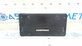 Mercedes C-class W205 15-21 trunk lid license plate frame