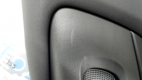 Door trim card rear right Volvo XC40 19-25 black, armrest leather black, with handle, worn