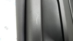 Door trim card rear right Volvo XC40 19-25 black, armrest leather black, with handle, worn
