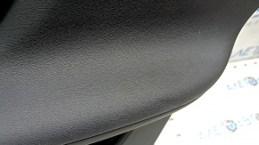 Door trim card front right Volvo XC40 19-25 black, armrest leather black, with overlay black-gray, Harman Kardon, with arm, backlight, dents, scratches, for cleaning