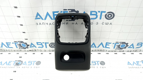 Rear center console trim Volvo XC40 19-25 black