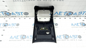 Rear center console trim Volvo XC40 19-25 black