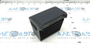 Box pocket center console Volvo XC40 19-25 black