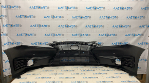 Front bumper assembly Lexus ES300h ES350 13-15 pre-rest 12 positions