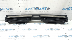 Volvo XC40 19-25 black boot opening trim with chrome mouldings, scratches on chrome