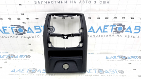BMW X3 G01 18-21 rear center console trim, black, worn 