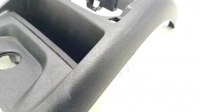 BMW X3 G01 18-21 rear center console trim, black, worn 