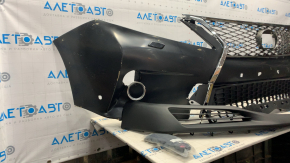 Front bumper assembly Lexus RX350 RX450h 13-15 rest F-sport under washer, 17 positions