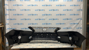Front bumper assembly Lexus RX350 RX450h 13-15 rest F-sport under washer, 17 positions