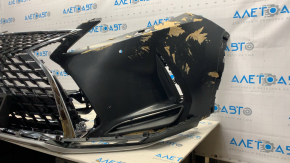 Front bumper assembly Lexus RX350 RX450h 20- under washer, 14 positions