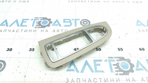 Front left window lift control trim Mercedes C-class W205 15-18 beige