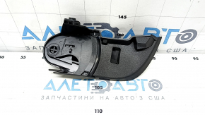 Rear pillar trim left under belt Volvo XC40 19-25 black lower part