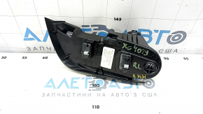 Rear pillar trim left under belt Volvo XC40 19-25 black lower part