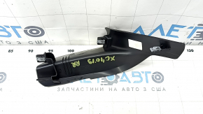 Rear pillar trim right under belt Volvo XC40 19-25 black upper part