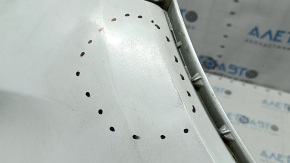 Rear bumper bare left Volvo XC40 19-25 white, rubbed