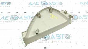 Dashboard cover side left Mercedes C-class W205 15-18 black