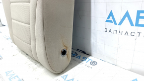 Rear row of seats 2nd row upper part right Mercedes C-class W205 15-18 beige leather, for cleaning