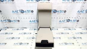 Armrest of the rear row of seats 2 row Mercedes C-class W205 15-18 beige leather, dry-cleanable