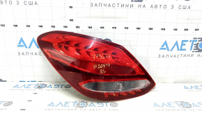 Left lamp Mercedes C-class W205 15-18 halogen