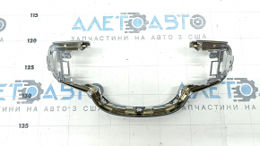 Upper steering wheel trim Volvo XC40 19-22 chrome