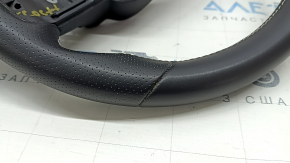 Steering wheel bare Volvo XC40 19-22 leather black with heating under petals, R-Design, scratch, for cleaning