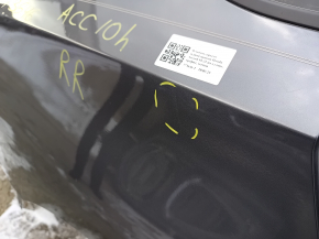 Quarter wing rear right Honda Accord 18-22 on the body, graphite, bumps