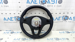 Naked steering wheel Mercedes C-class W205 15-21 under petals, black leather, torn