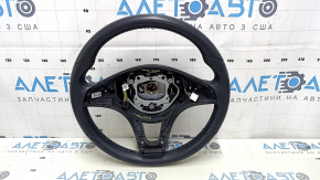 Naked steering wheel Mercedes C-class W205 15-21 under petals, black leather, torn
