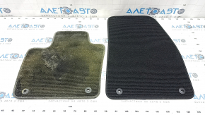 Set of floor mats Volvo XC40 19-25 cloth black, for cleaning