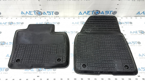 Set of floor mats Volvo XC40 19-25 rubber black, for cleaning