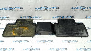 Set of floor mats Volvo XC40 19-25 rubber black, for cleaning