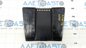 Front center console mat Volvo XC40 19-25 rubber black, scratches