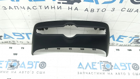 Front panel trim center lower Volvo XC40 19-25 black