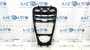 Mercedes C-class W205 15-18 center console trim, dark wood, scratches