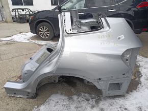 Quarter wing rear left BMW X3 G01 18- on the body, silver, butt