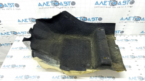 Floor covering front left Volvo XC40 19-25 black, for cleaning