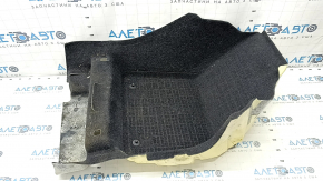 Floor covering front right Volvo XC40 19-25 black, for cleaning