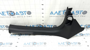 Door sill trim inner front left Volvo XC40 19-25 black, scratches