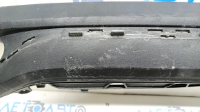 Rear bumper lip Mercedes C-class W205 300/350e/350h/400 15-18 without parking sensors, structure, scratches