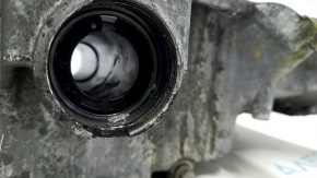 Oil pan Mercedes GLC 16-20 shaft hole chipped, hatch missing
