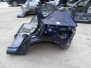 Quarter wing rear left Mazda CX-5 17-24 on the body, blue, pokes