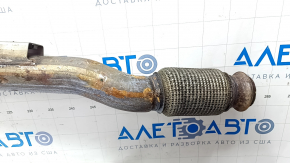Exhaust line middle part Mercedes C-class W205 300/350e/350h 15-18 rusty