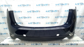 Rear bumper bare Mazda CX-5 17-21 blue, scratches, dents