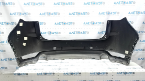 Rear bumper bare Mazda CX-5 17-21 blue, scratches, dents