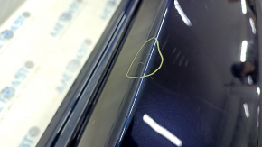 Rear bumper bare Mazda CX-5 17-21 blue, scratches, dents
