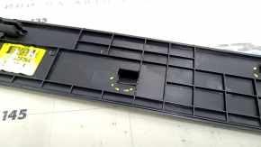 Door sill trim front outer right Hyundai Elantra AD 17-20 black, broken fasteners