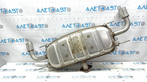 Muffler rear part with barrel Mazda CX-5 18-21 FWD 2.5 rusty