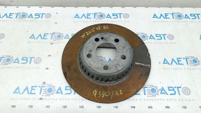 Rear left brake disc Mercedes C-class W205 300/350e/350h/400/43/63 15-21 300/22mm